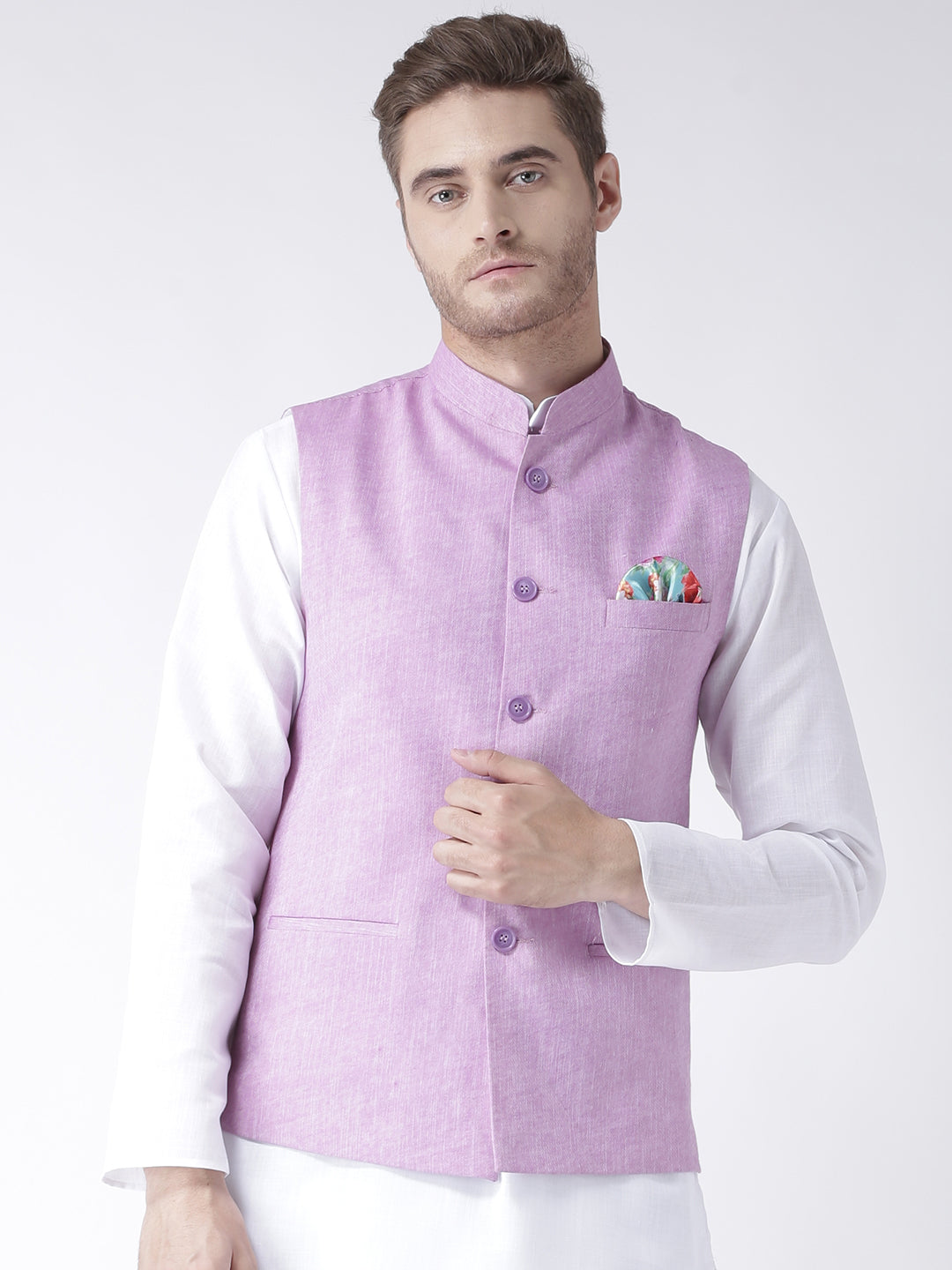 Light purple waistcoat best sale