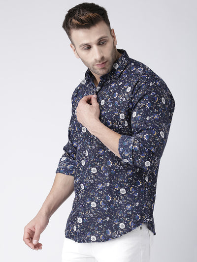 Hangup Men's Casual Printed Shirt