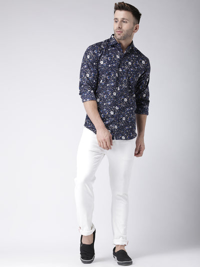 Hangup Men's Casual Printed Shirt