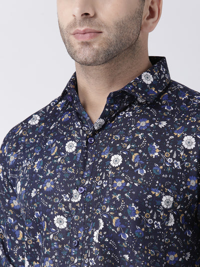 Hangup Men's Casual Printed Shirt