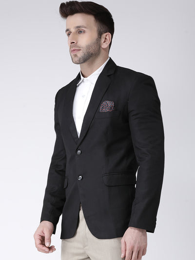 Hangup Men's Formal Solid Blazer