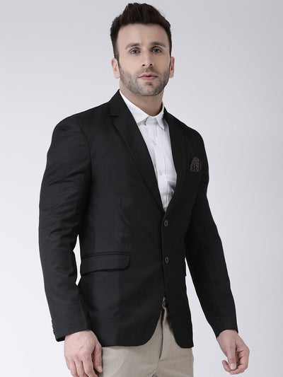 Hangup Men's Formal Solid Blazer