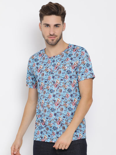 Hangup Men Printed Cotton Casual T shirt