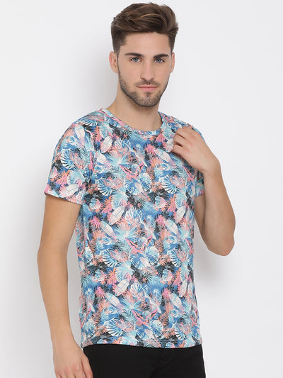 Hangup Men Printed Cotton Casual T shirt