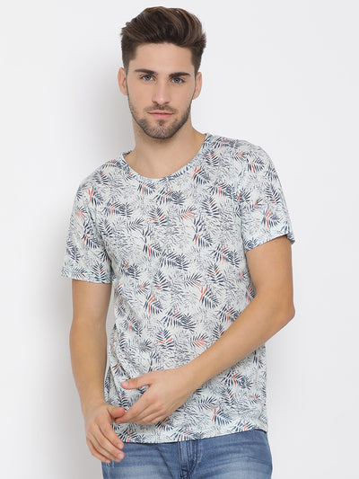 Hangup Men Printed Cotton Casual T shirt