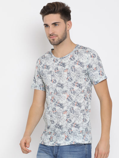 Hangup Men Printed Cotton Casual T shirt