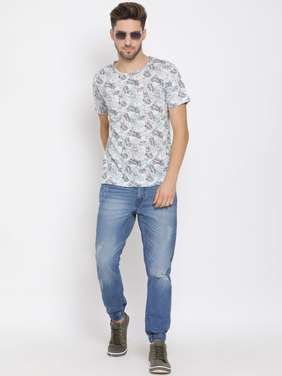 Hangup Men Printed Cotton Casual T shirt