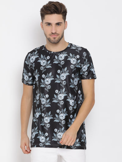 Hangup Men Printed Cotton Casual T shirt