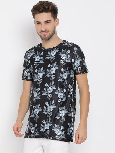 Hangup Men Printed Cotton Casual T shirt