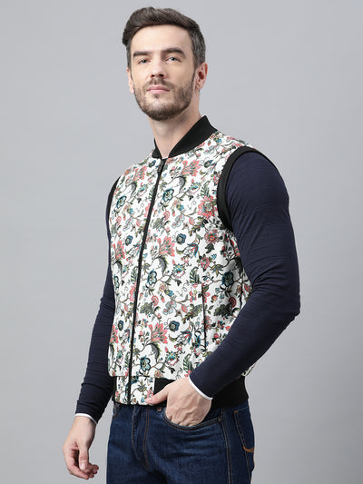 Hangup Men Casual Printed Jacket