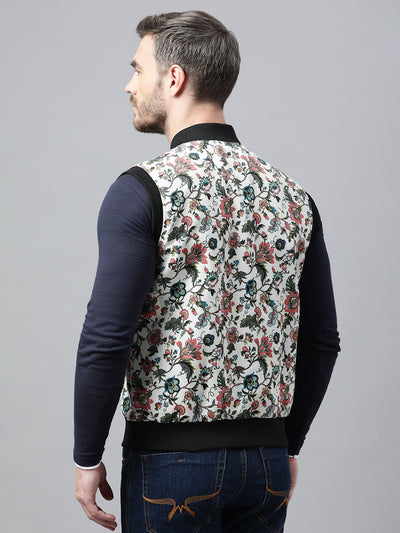 Hangup Men Casual Printed Jacket