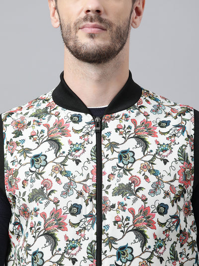 Hangup Men Casual Printed Jacket