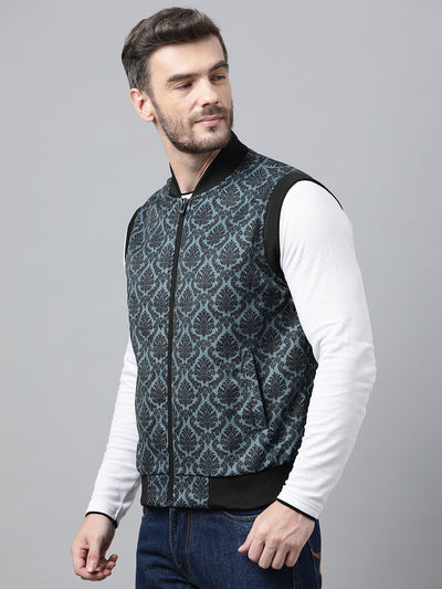 Hangup Men Casual Printed Jacket