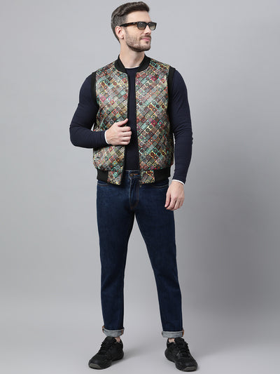 Hangup Men Casual Printed Jackets