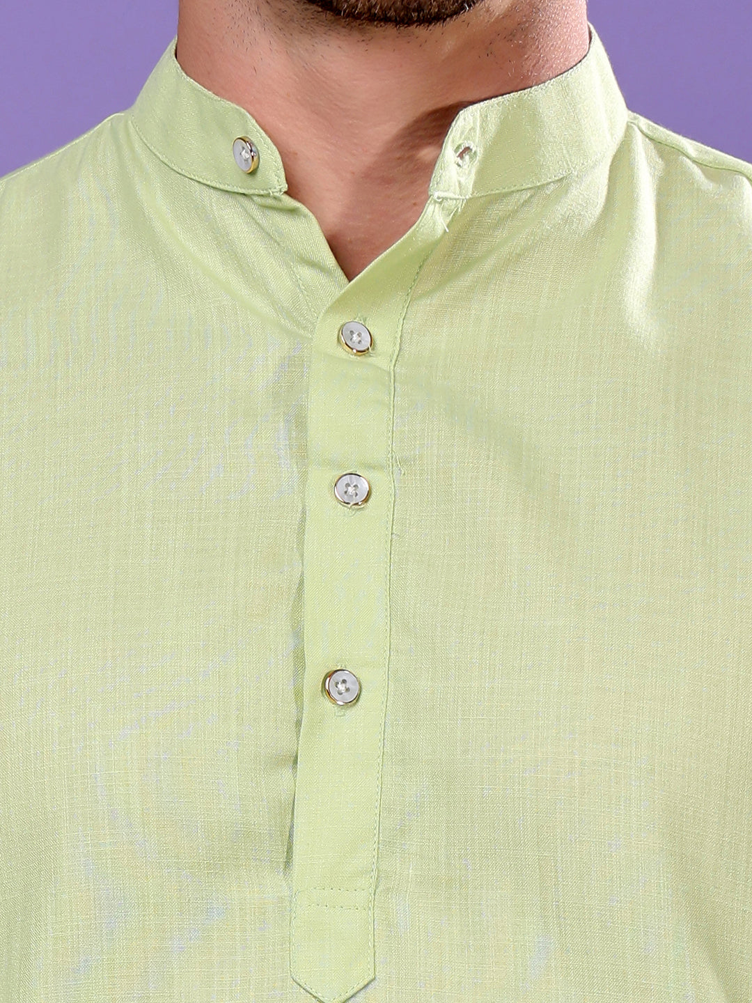 Hangup Men's  Cotton Kurta Only