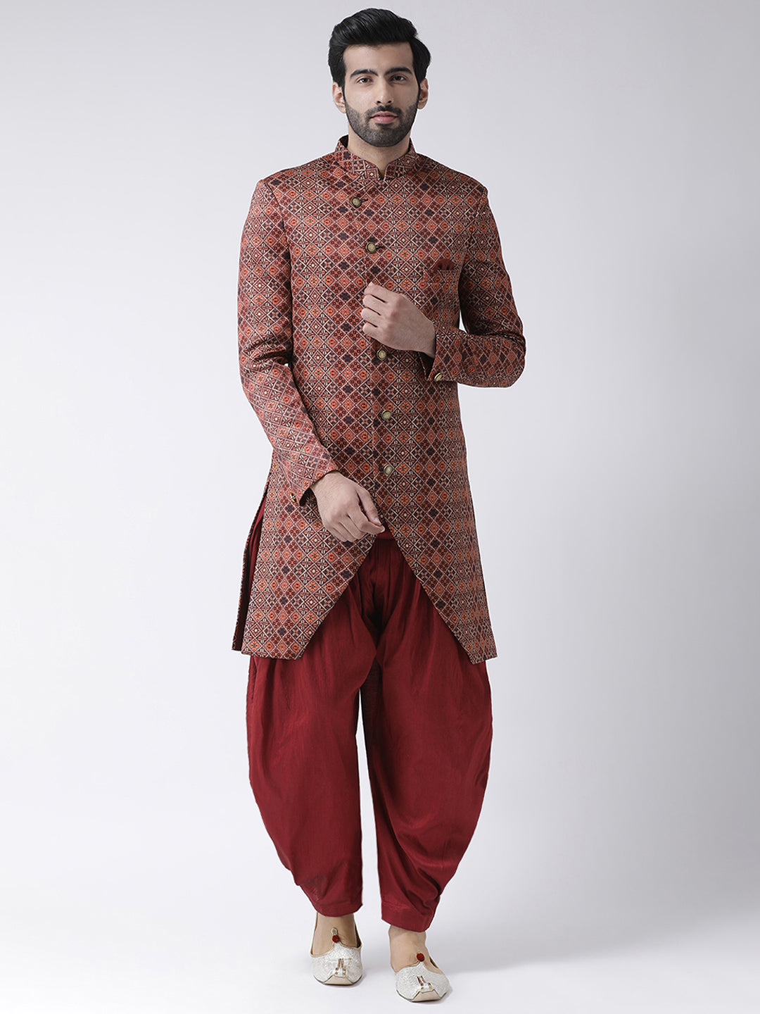 Hangup Men Party Printed Sherwani Sets