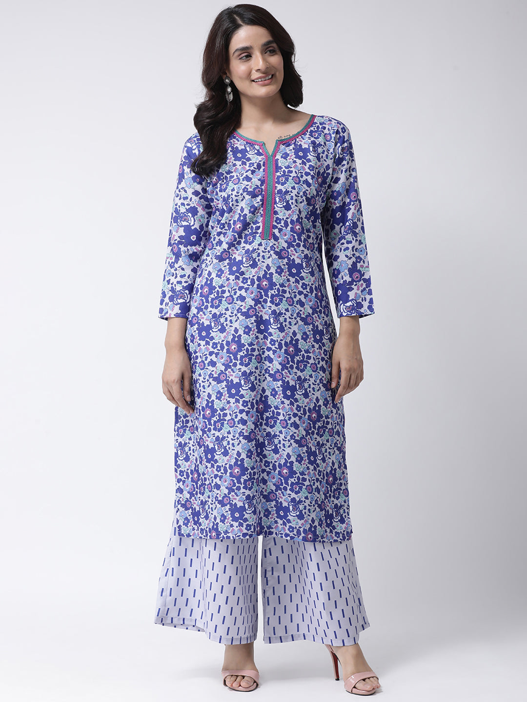 Hangup Women's Printed Rayon Ethnic Wear Women KurtaSet