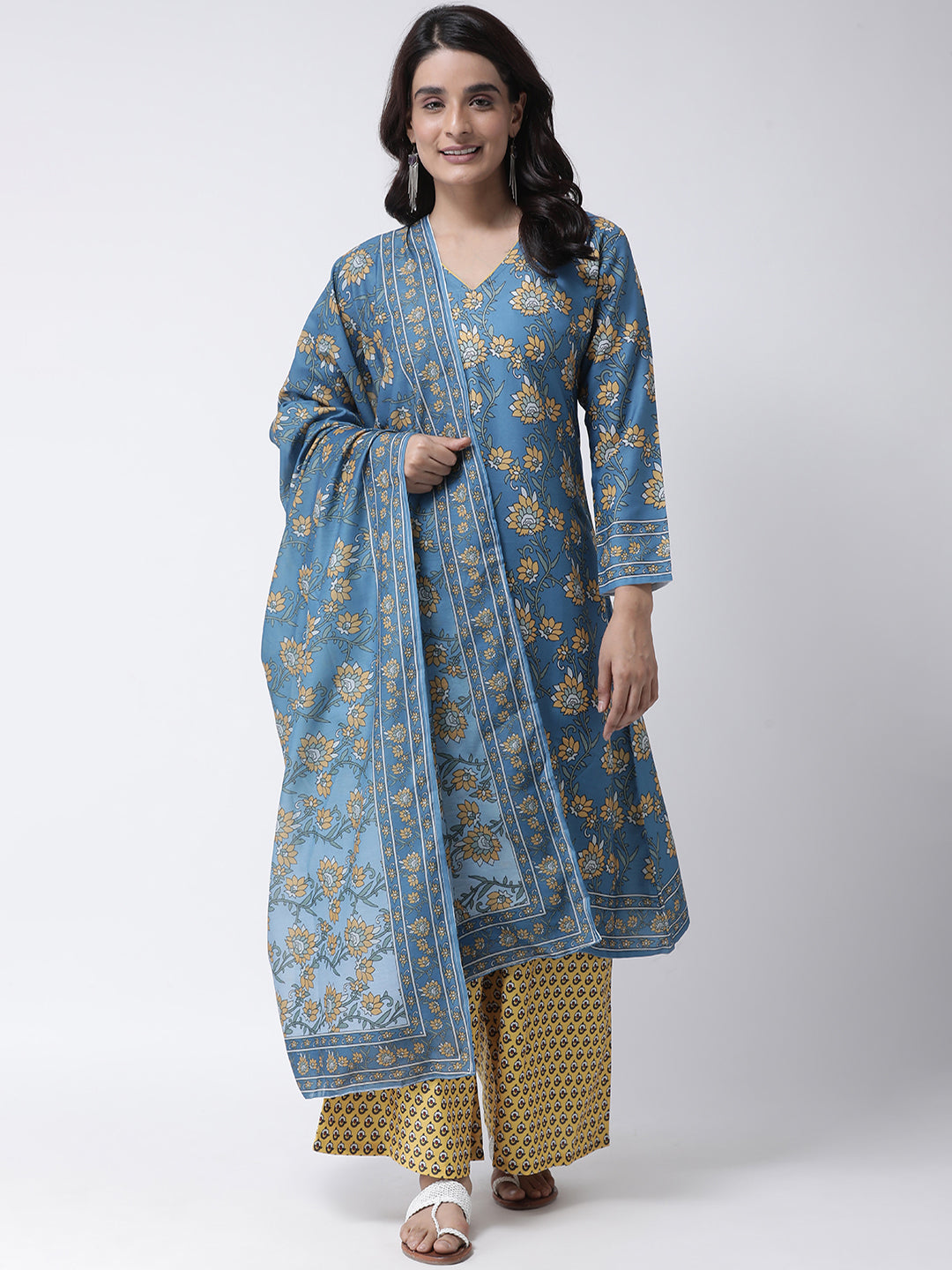 Hangup Women's Ethnic Wear Printed Women KurtaSet