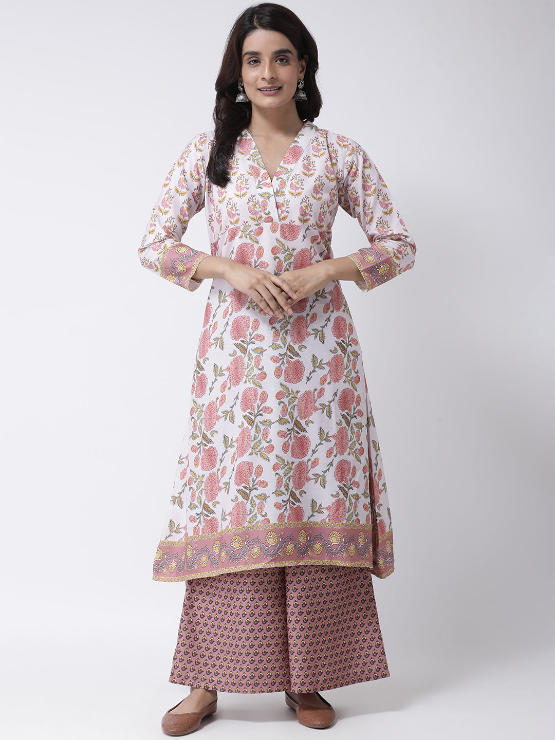 Hangup Women's Ethnic Wear Printed Women KurtaSet