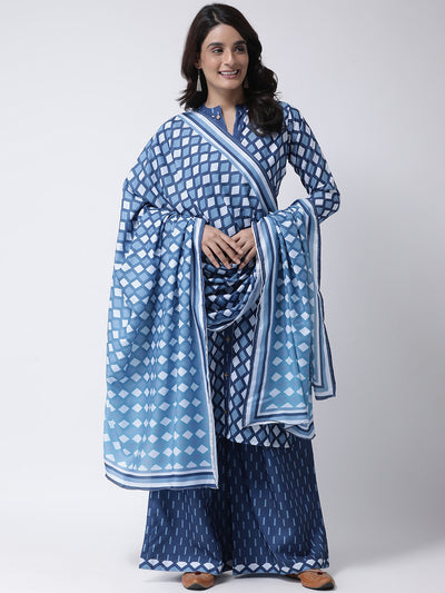 Hangup Women's Printed Rayon Ethnic Wear Women KurtaSet
