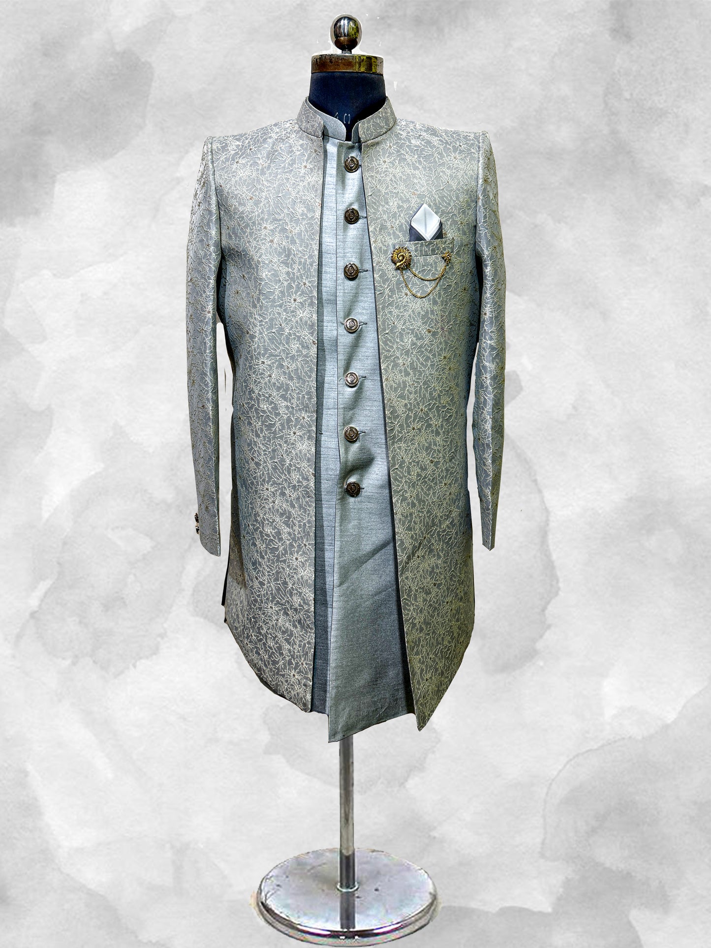 Hangup Men's Indo Western Sherwani Set