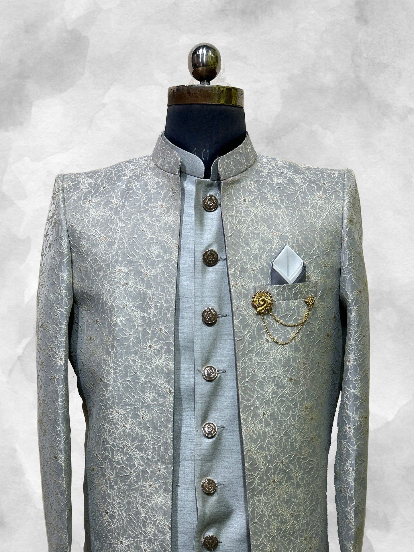 Hangup Men's Indo Western Sherwani Set