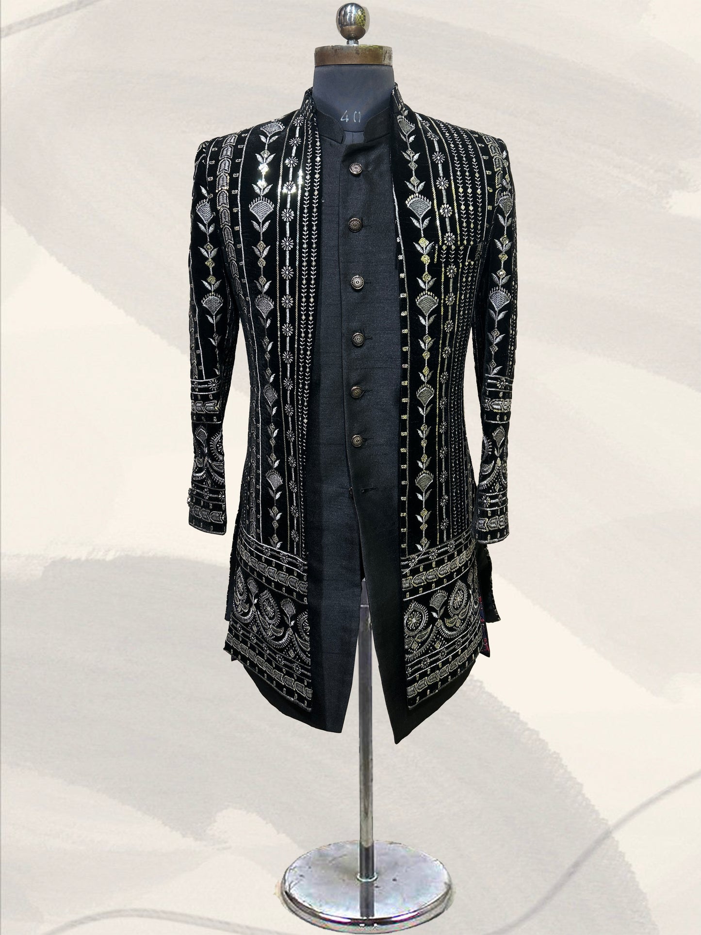 Hangup Men's Indo Western Sherwani Set