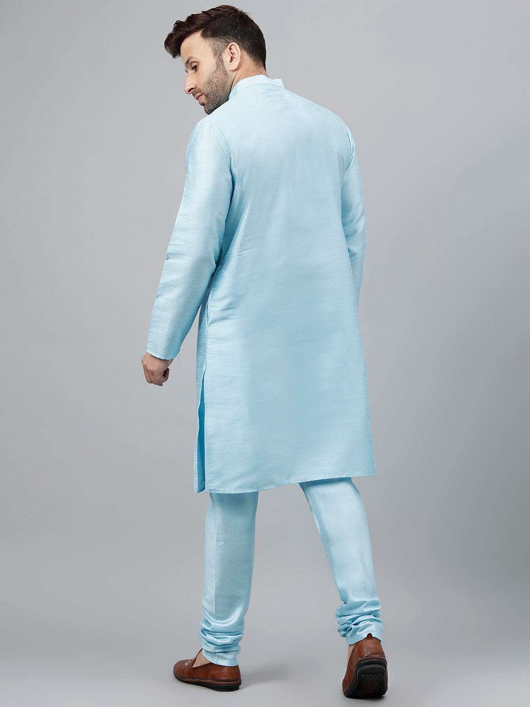 Hangup Men's Ethnic Kurta with Churidar Set