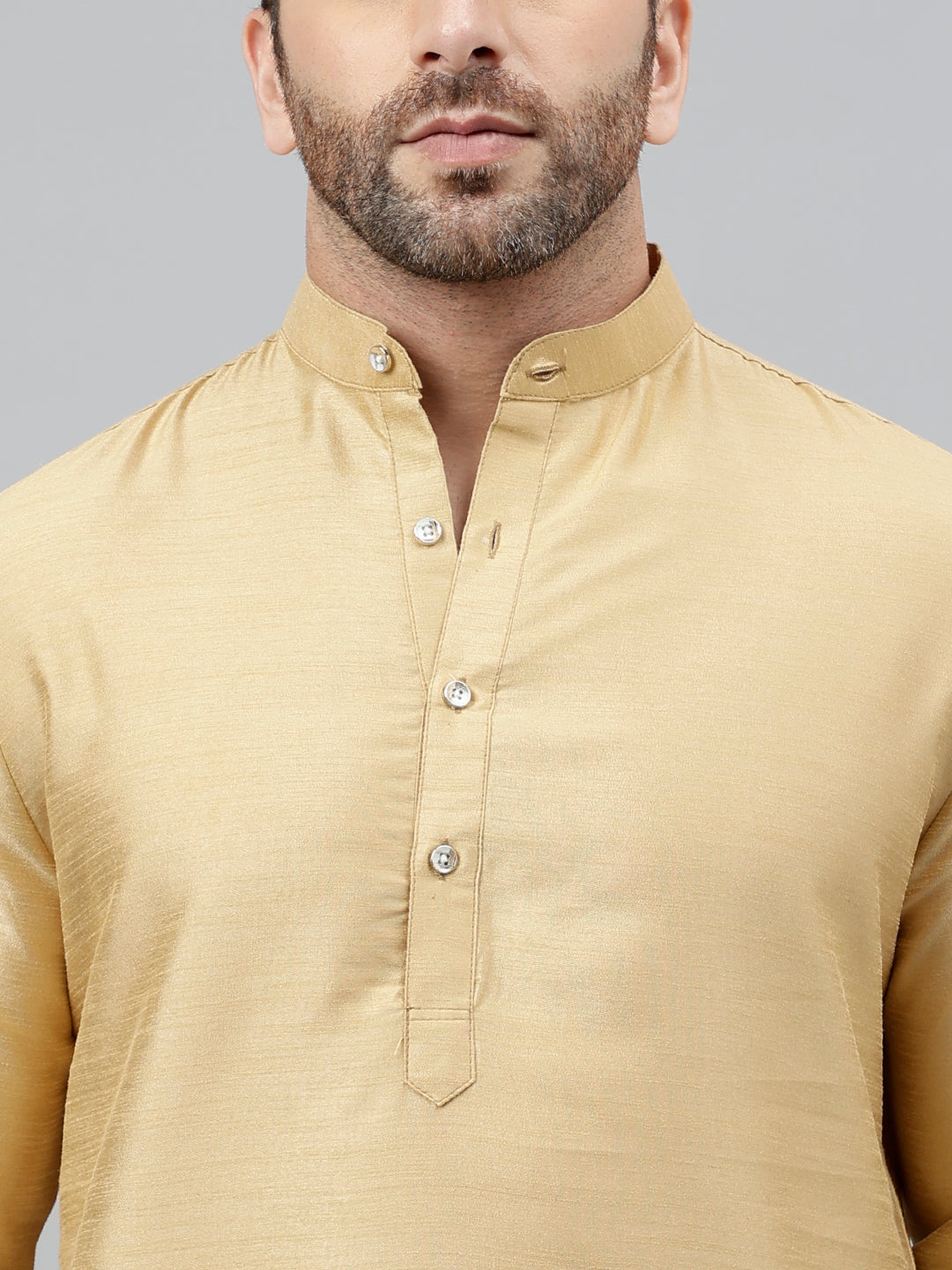 Hangup Men's Ethnic Kurta with Churidar Set