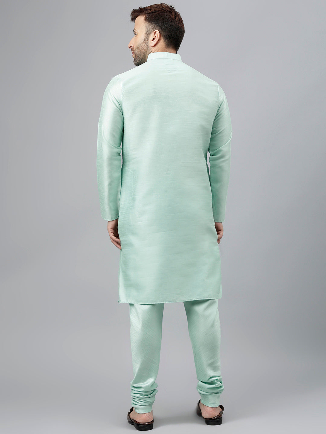 Hangup Men's Ethnic Kurta with Churidar Set