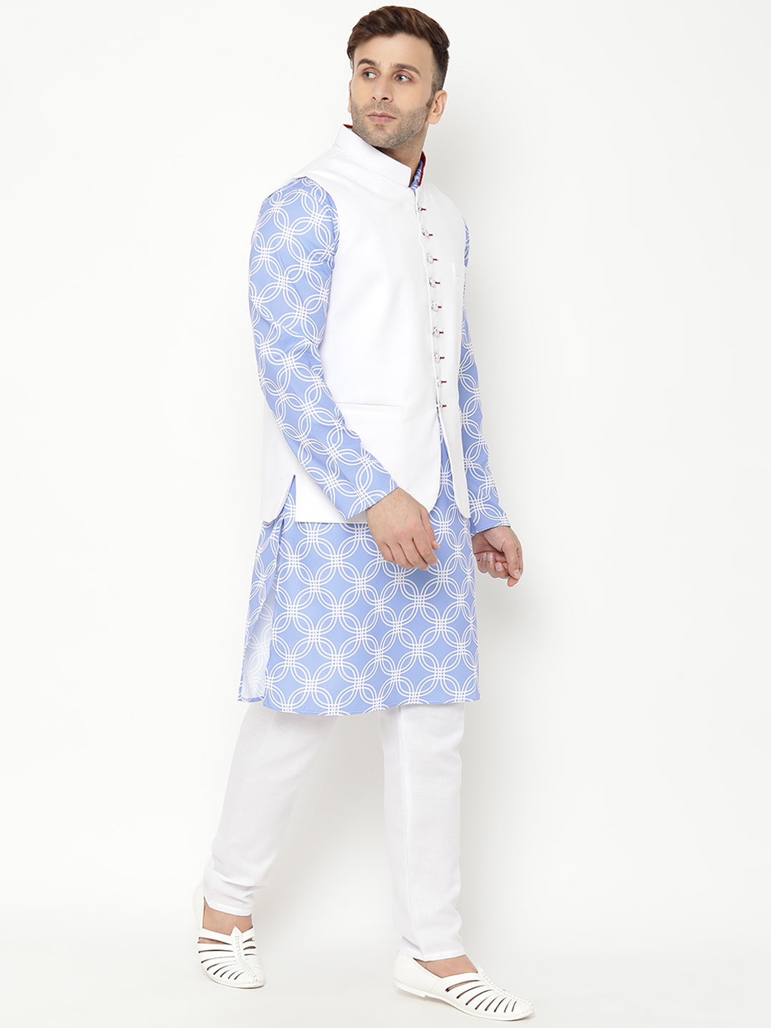 Hangup Men Party Printed KurtaSet