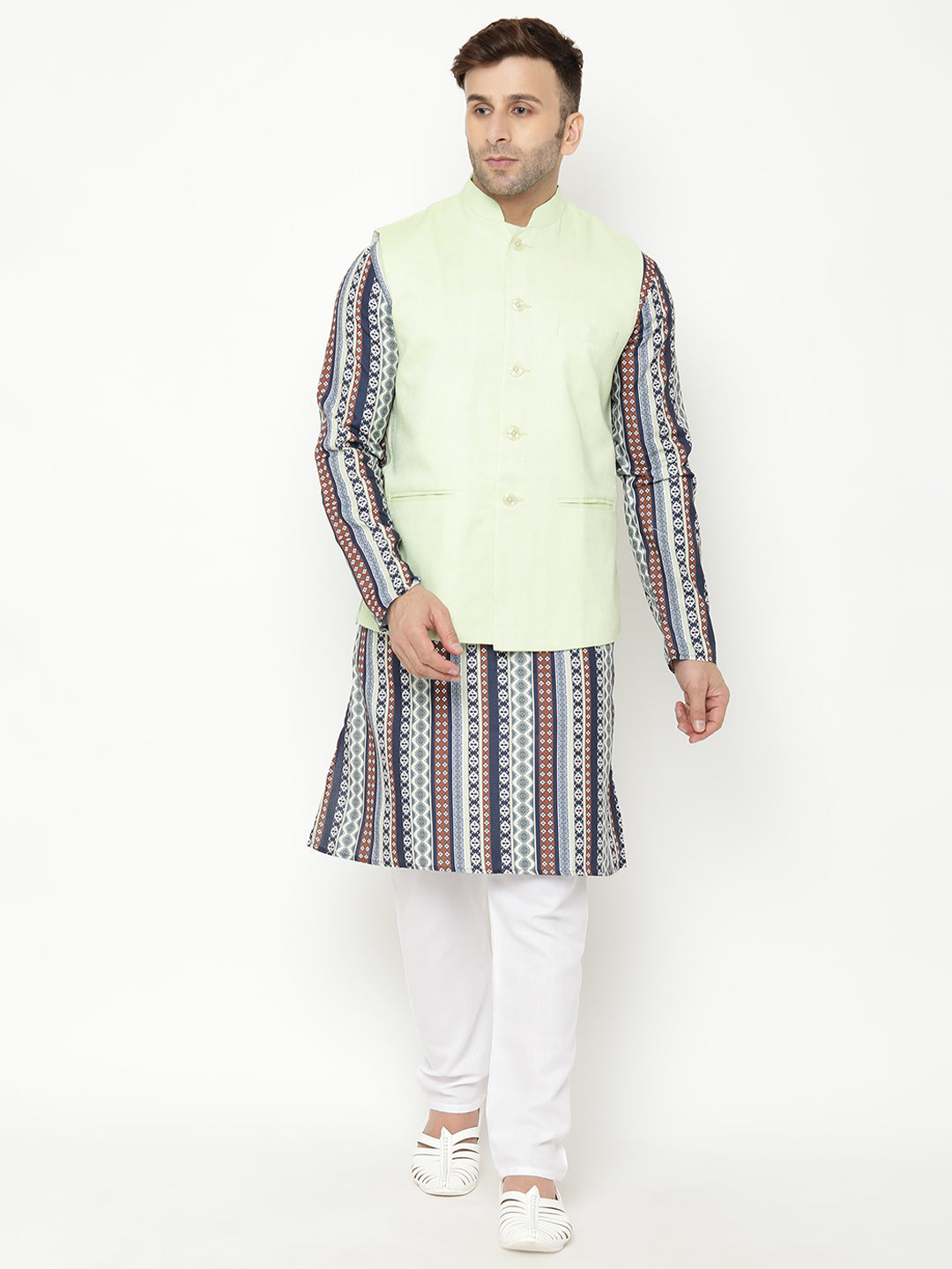 Hangup Men Party Printed KurtaSet