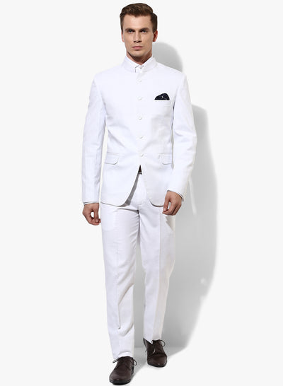 Hangup Men Formal Solid Suits