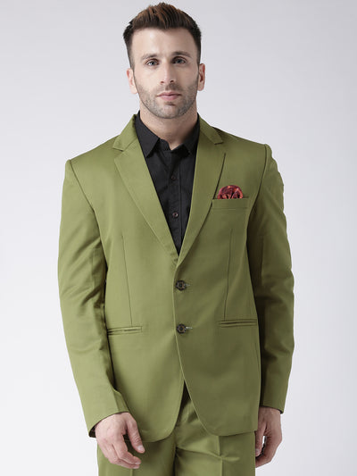 Hangup Men's Formal Solid Blazer