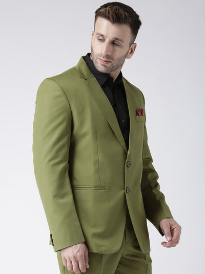 Hangup Men's Formal Solid Blazer