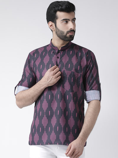 Hangup Men Casual Printed Kurta