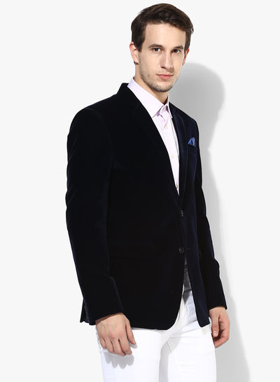 Hangup Men's Party Solid Blazer