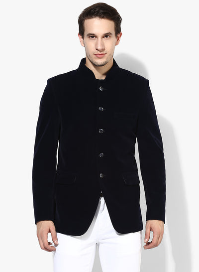 Hangup Men's Party Solid Blazer