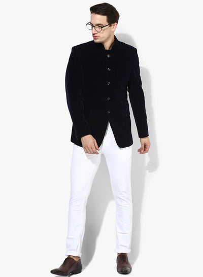 Hangup Men's Party Solid Blazer