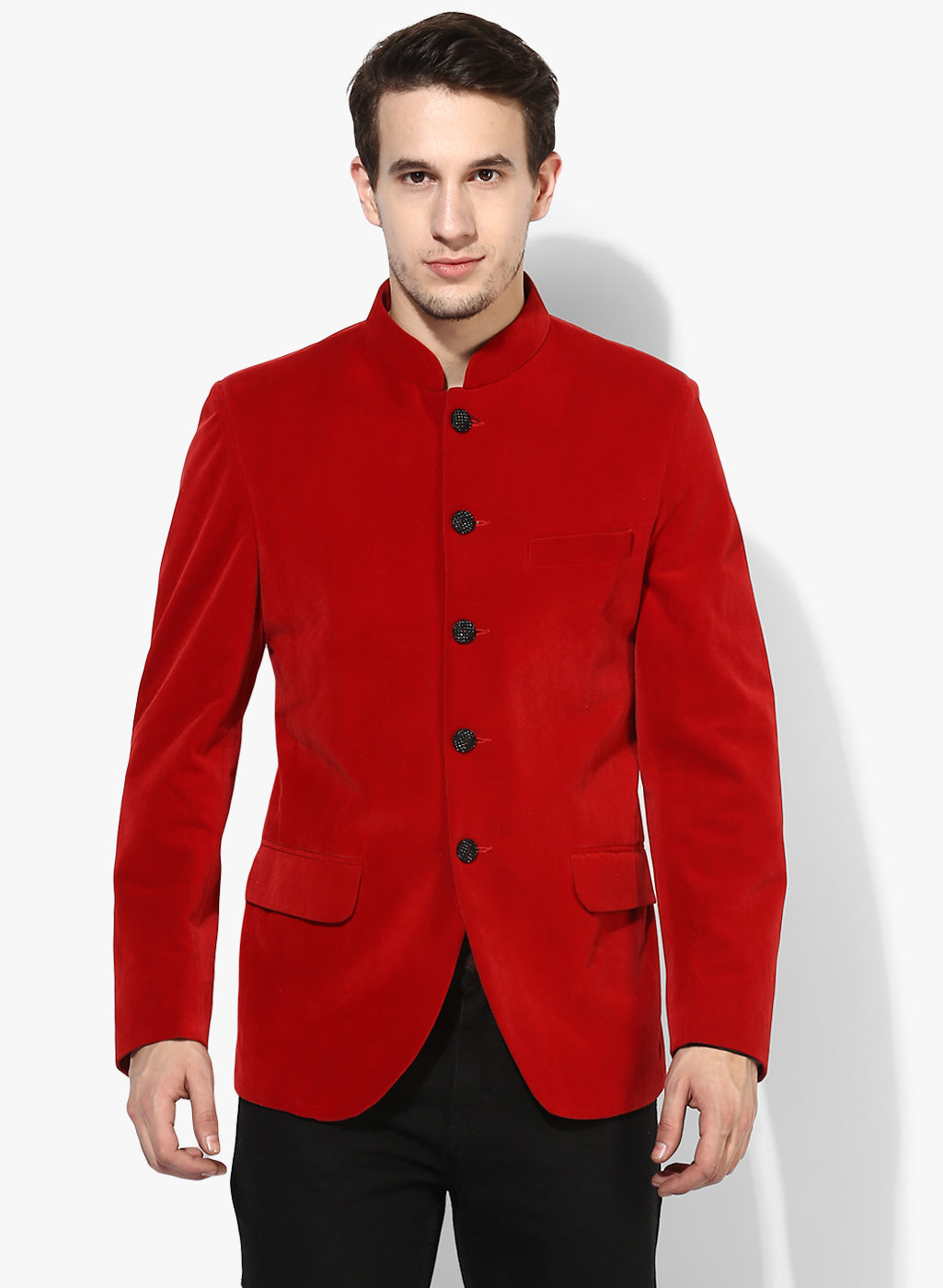 Hangup Men's Party Solid Blazer